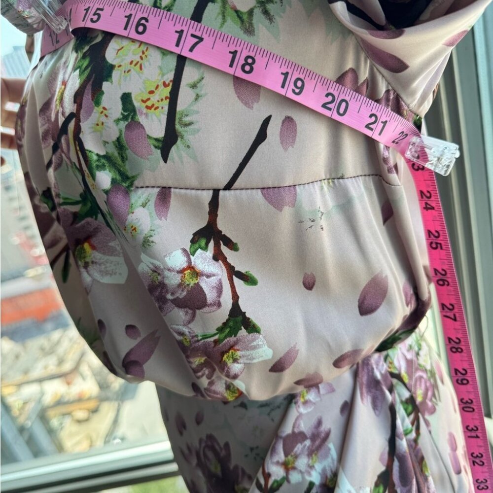 🆕 BRONX & BANCO 🧿 NWOT Noel Sakura Mini Dress - Size L = US 8 - Picture 12 of 16